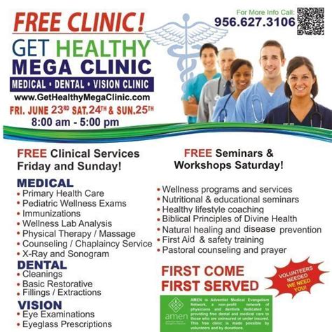 get healthy mega clinic.